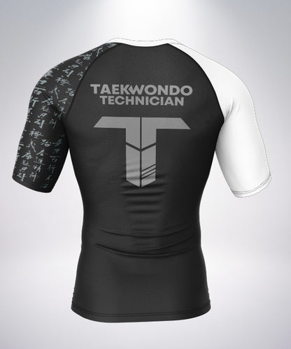 Taekwondo Technician Rashguard - Black (PRE-ORDER)