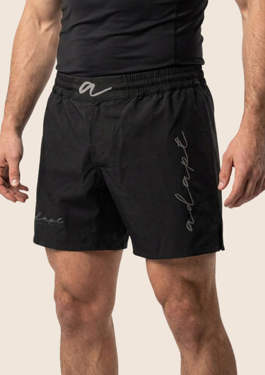 Men's Jiu‑Jitsu Training Shorts – Black