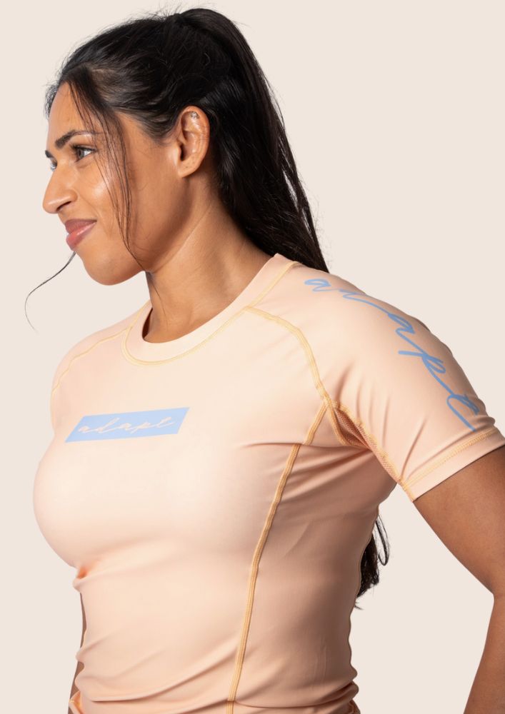 Damen Adapt Original Rashguard – Pink R#008 hi