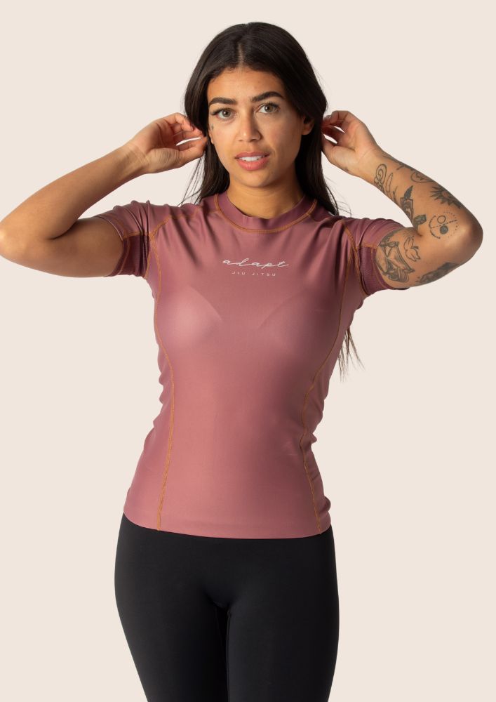 Women's Classic Rashguard - Redwood R#009