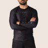 Men’s Long-Sleeved Classic Rashguard in Black