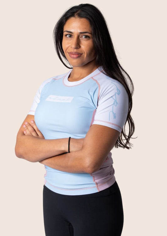 Women's Adapt Marshmallow Rashguard - R#029