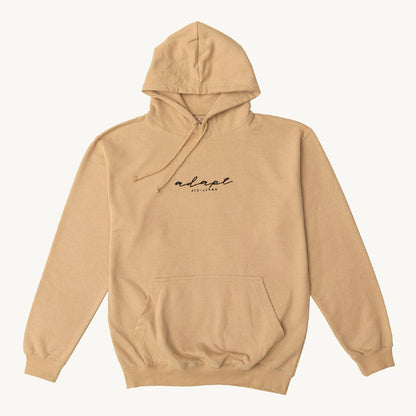 Camel Embroidered Hoodie