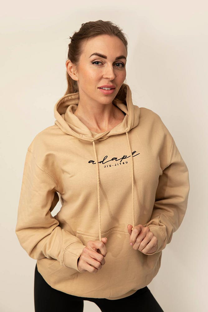 Camel Embroidered Hoodie