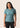 Damen-Rashguard mit saurer Waschung – Marine