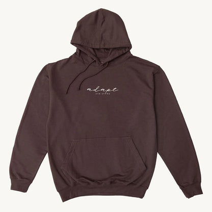 Mulberry Embroidered Hoodie